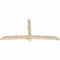Ekena Millwork Bellingham Rough Sawn Timber Gable Bracket, Douglas Fir, 108"W x 54"H x 4"D x 6"F, 12/12 Pitch GBW108X54X0406BEL00RDF - alternate 4
